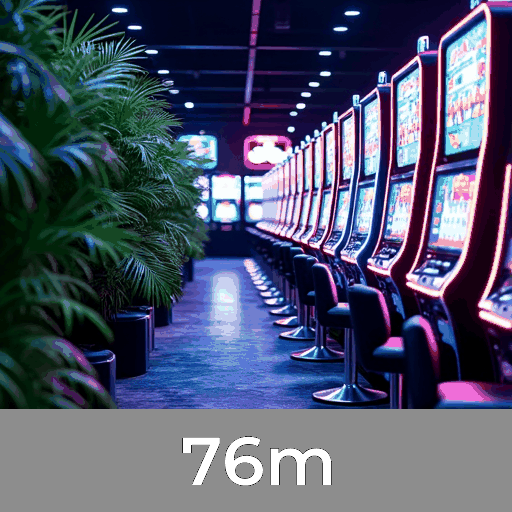 76m: Slots com Megajackpots, Jogos de Mesa Estratégicos e Dealers Ao Vivo Imersivos
