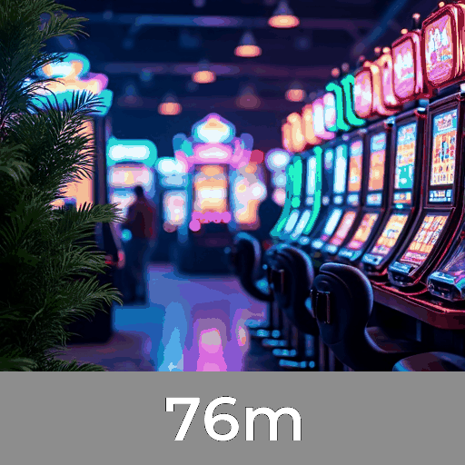 76m: Slots com Megajackpots, Jogos de Mesa Estratégicos e Dealers Ao Vivo Imersivos